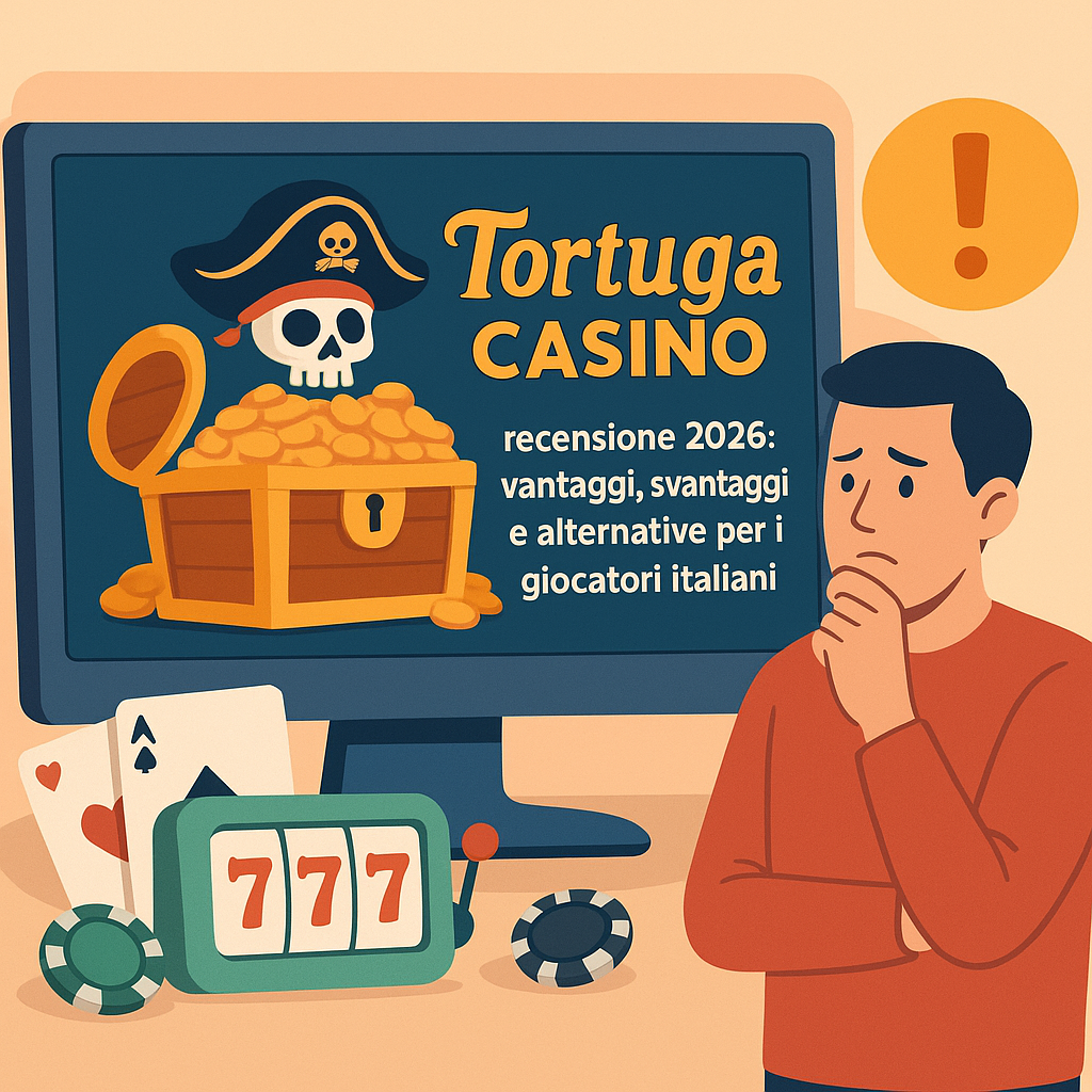 Tortuga Casino recensione 2026: vantaggi, svantaggi e alternative per i giocatori italiani